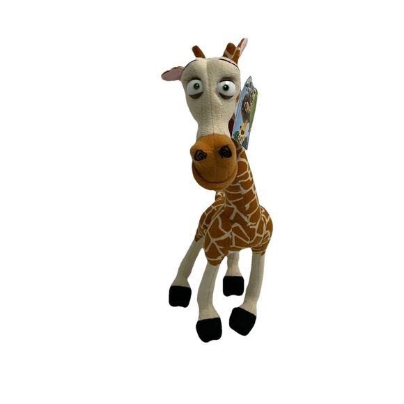 Vintage Nanco Dreamworks Madagascar Melman Giraffe Plush Stuffed Animal 2004 - Picture 1 of 9